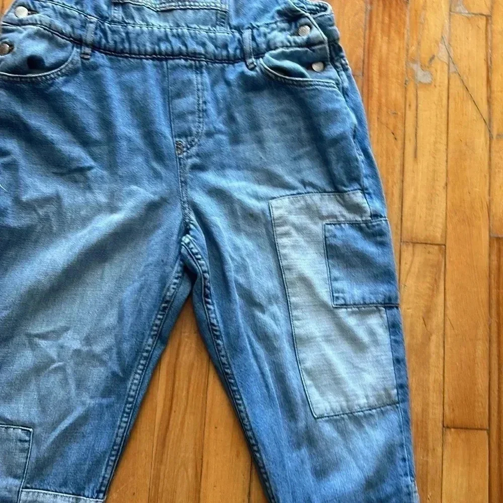 Zara patchwork overalls - Picture 3 of 11
